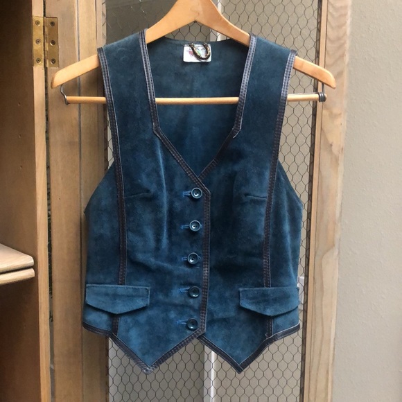 Jackets & Blazers - Vintage Leather Vest